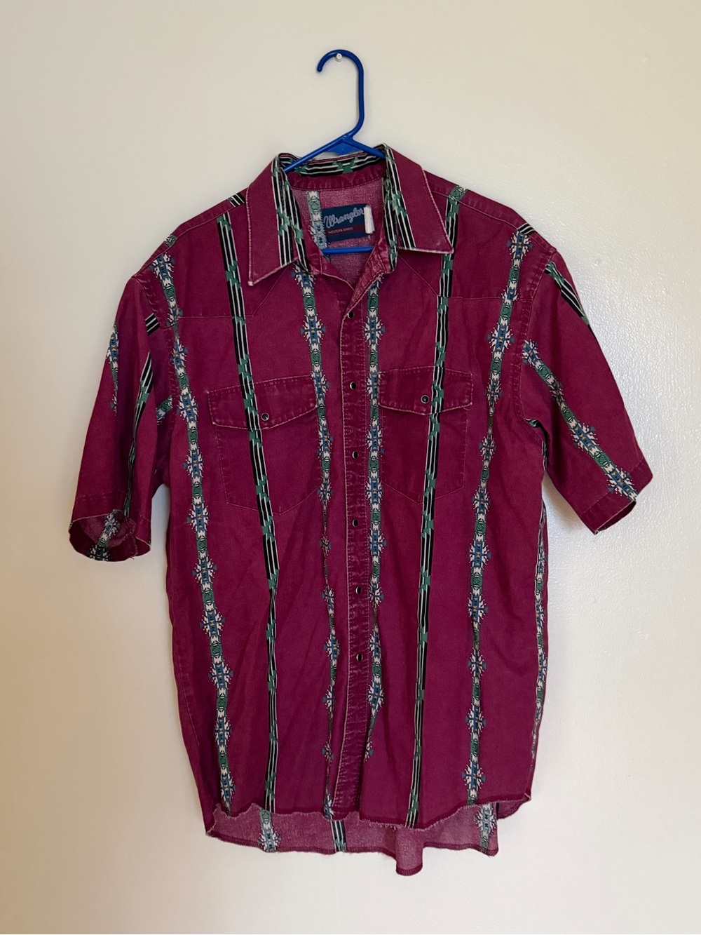 Vintage Wrangler Pearl Snap